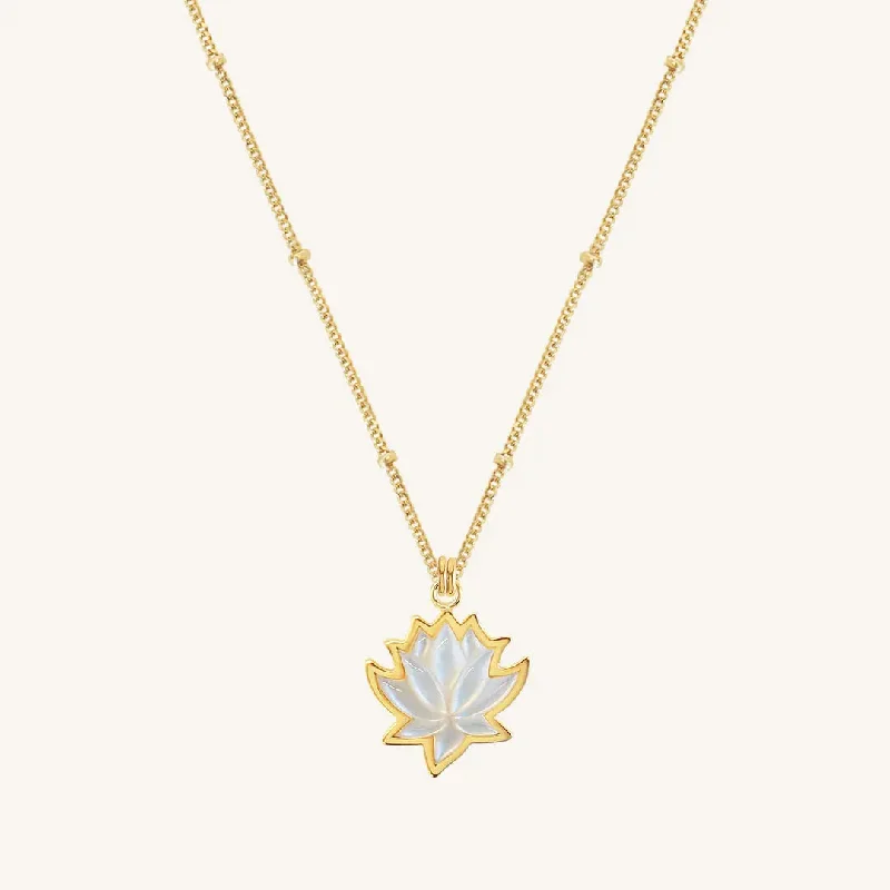 Lotus Necklace