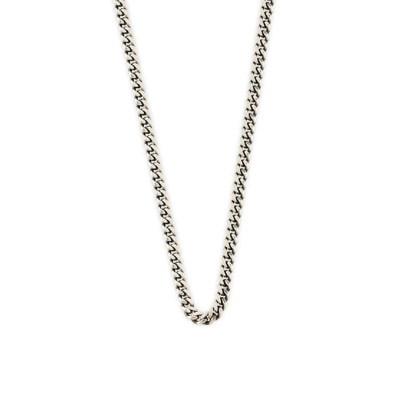 Silver Diamond Cut Chain