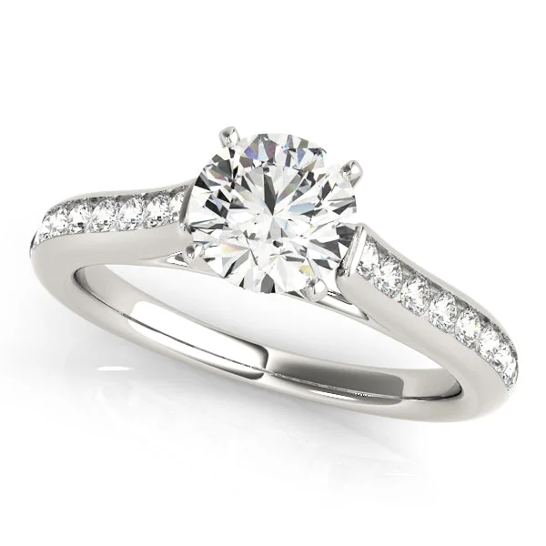 14k Channel Set Remount Engagement Ring