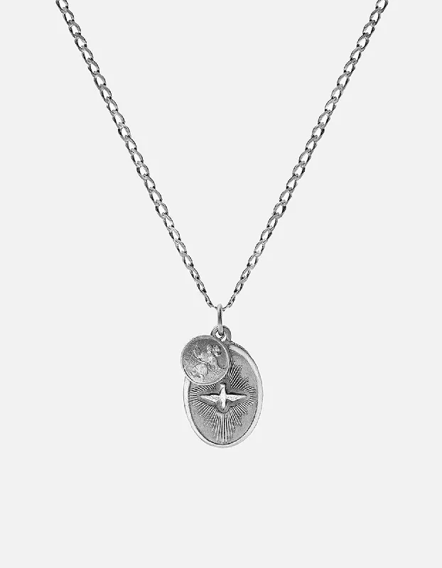 Dove Necklace, Sterling Silver