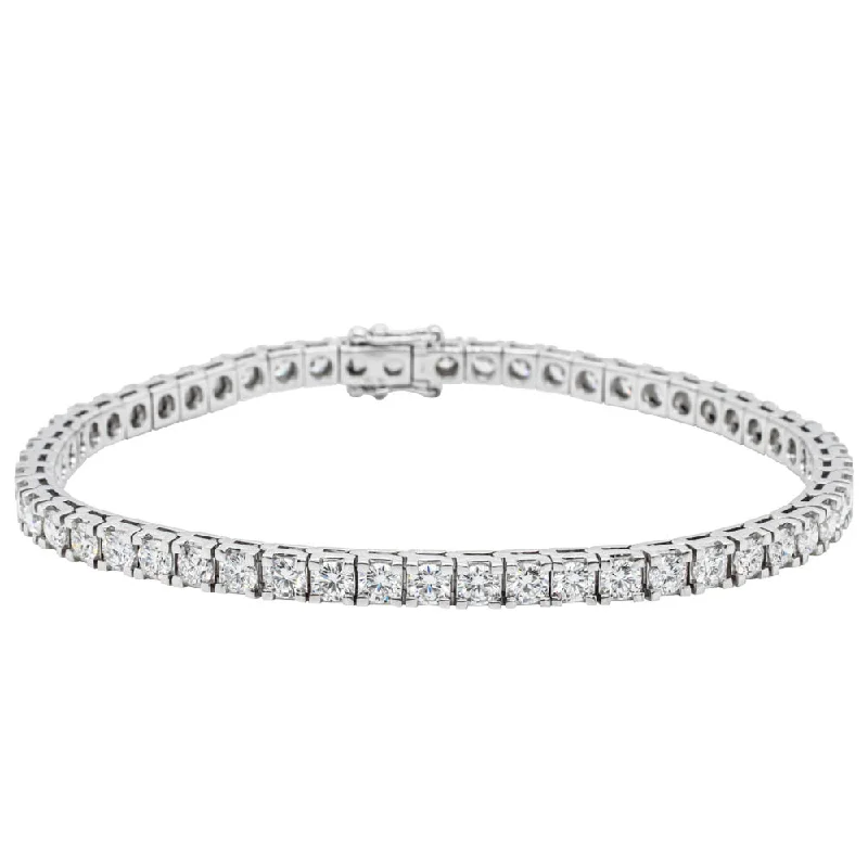 18ct White Gold 6.00ct Diamond Jubilee Bracelet