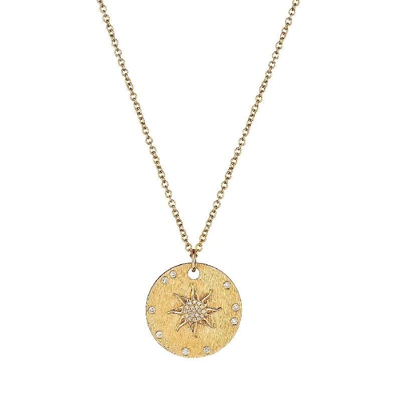 DIAMOND TALISMAN NECKLACE