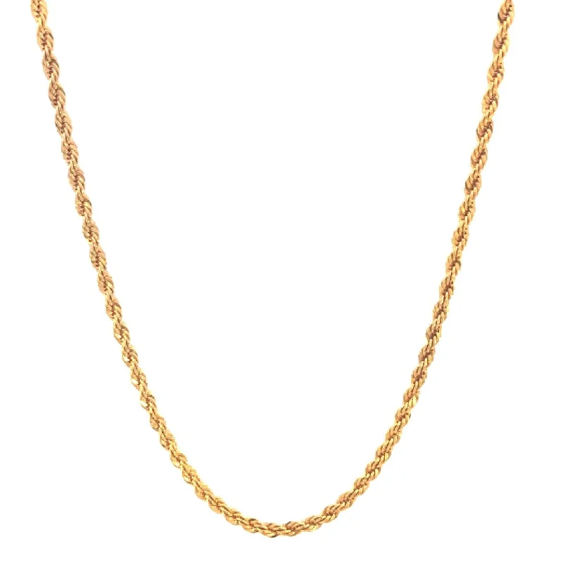 Bold Gold Rope Chain