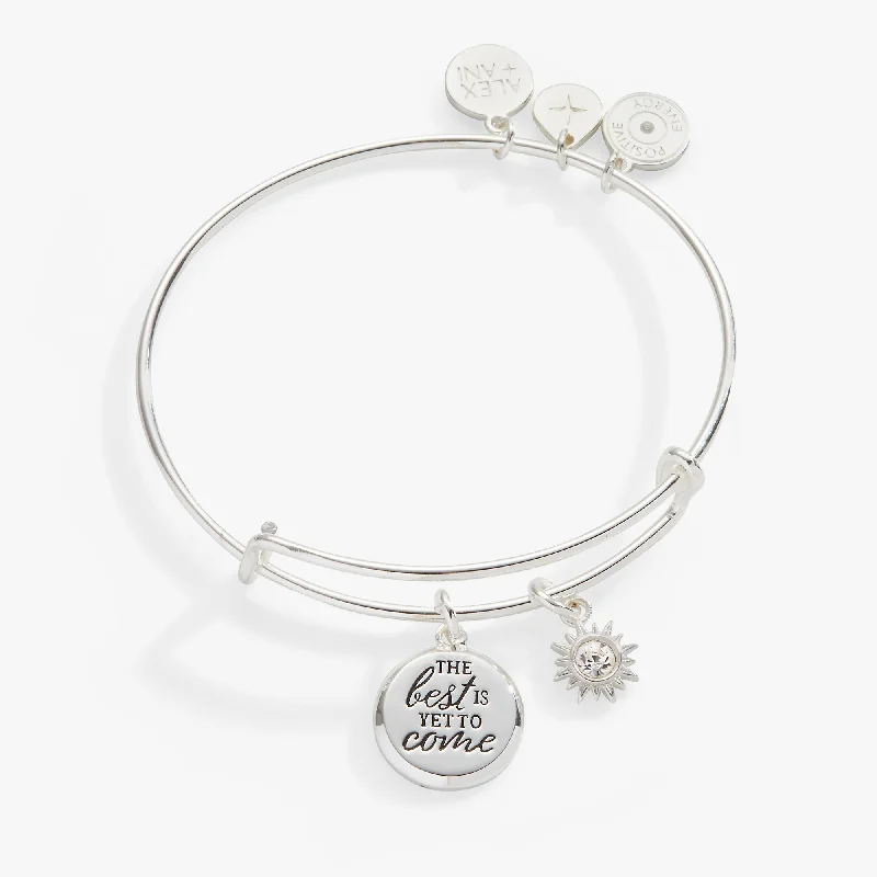 'The Best Is Yet To Come' Duo Charm Bangle