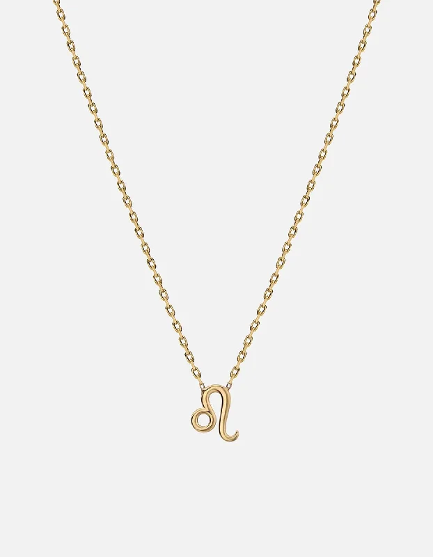 Astro Pendant Necklace, 14k Gold