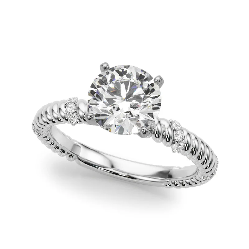 14K Engagement Ring Solitaire