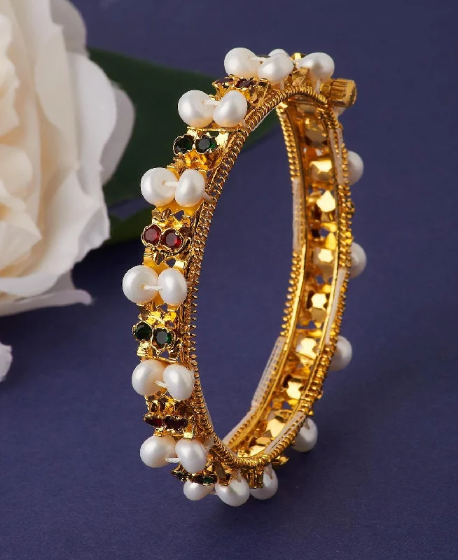 Traditional Real Pearl Bangle